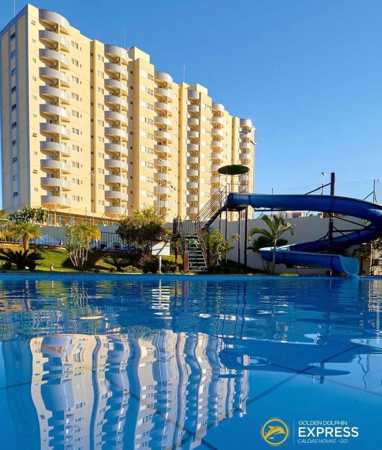 Flat Caldas Novas - Golden Dolphin Express Bagian luar foto