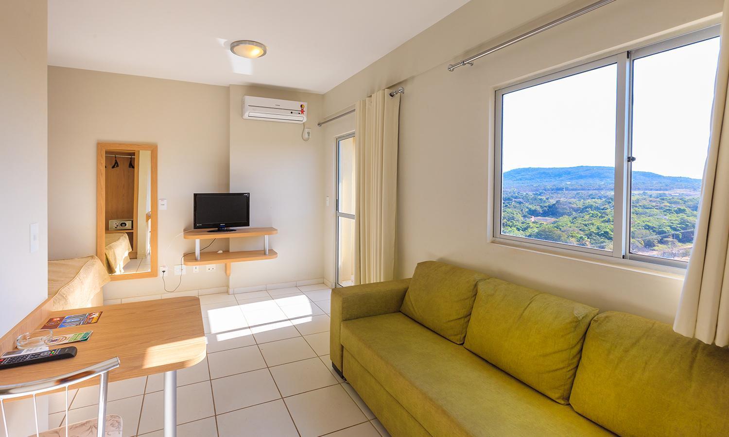 Flat Caldas Novas - Golden Dolphin Express Bagian luar foto